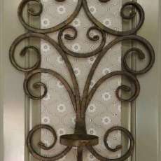 Scrollwork Candle Holder