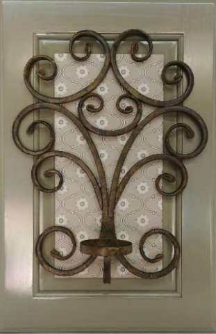 Scrollwork Candle Holder