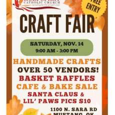 2026 HSCC Altar Society Annual Craft Fair Poster