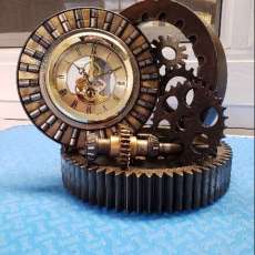 Steampunk-Ish Clock