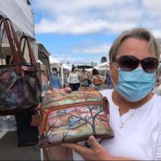 Sante Fe Calling, Painted Bag