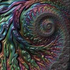 Spiral in Rainbow