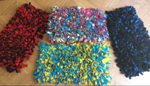 Snuffle Mats Different Colors and Sizes