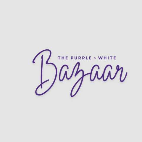 Purple and White Bazaar