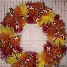 18” Fall Wreath