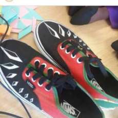 Custom Black Panther Vans