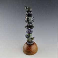 Cactus Garden Glass Blown Sculpture