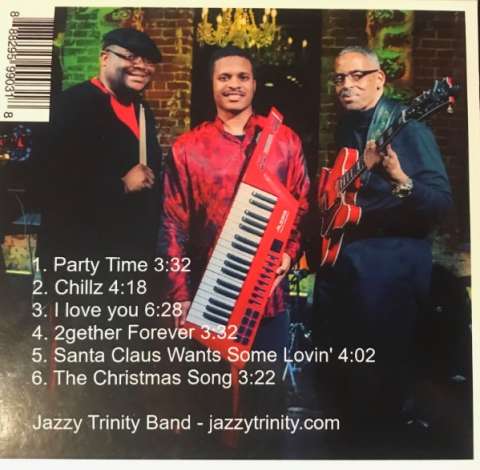 Jazzy Trinity Party Time CD Cover