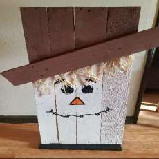 Reversible Scarecrow/Snowman