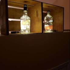 Bulleit and Buffalo Trace With LED's