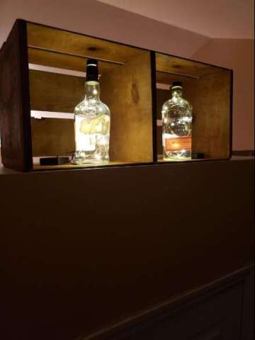 Bulleit and Buffalo Trace With LED's