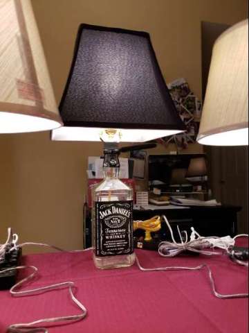 Jack Daniels Half Gallon With 3-Way Bulb
