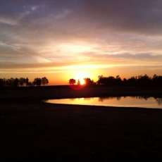 Sunset at Woodward Reservoir