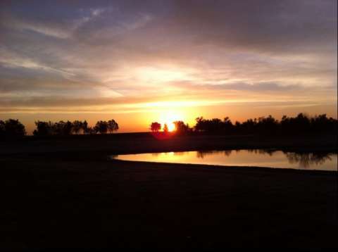 Sunset at Woodward Reservoir