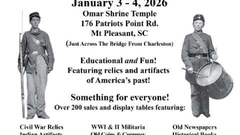 Lowcountry Antique Militaria & Americana Show & Sale