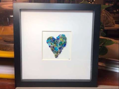 Mosaic Bead Heart