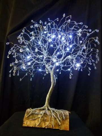 Large Tree With Lights