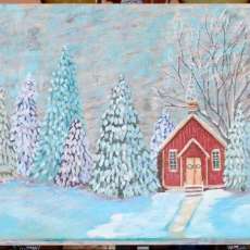 Snowy Winter Landscape