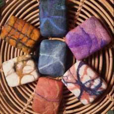 7 Felted Soaps