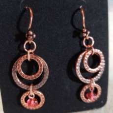Copper Hoops