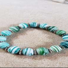Blue/Green Swirl Bracelet