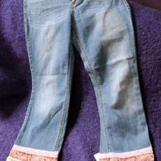 Paisley Cuffed Jeans