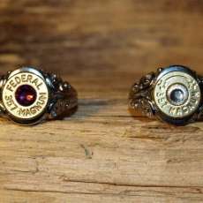 Bullet Scroll Rings