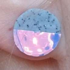 Granite Iridescent Stud Earring