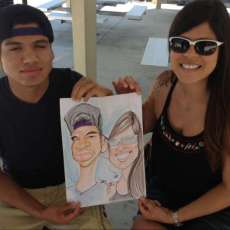 Hand Drawn Caricatures by Jaime