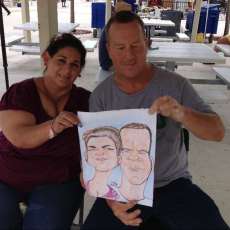 Hand Drawn Caricatures by Jaime