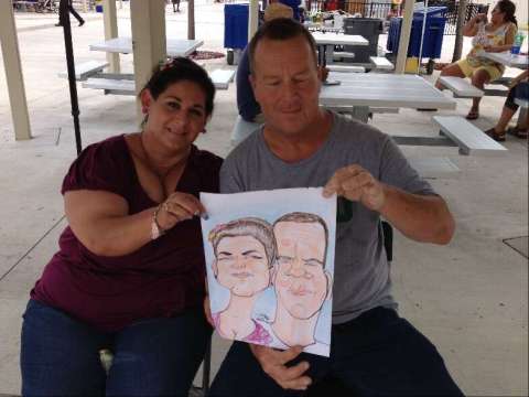 Hand Drawn Caricatures by Jaime