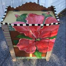 Floral Storage Bin