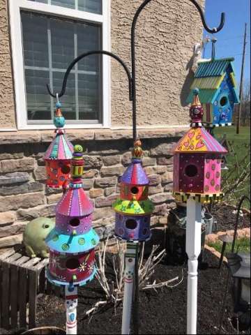 Whimsical Birdhouses