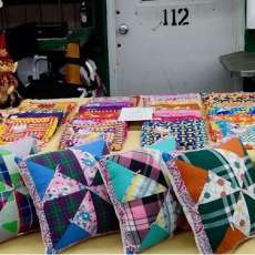 Selection of Vintage Quilt Pillows