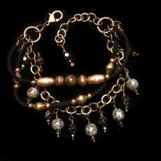 Mixed Metal Bohemian Bracelet