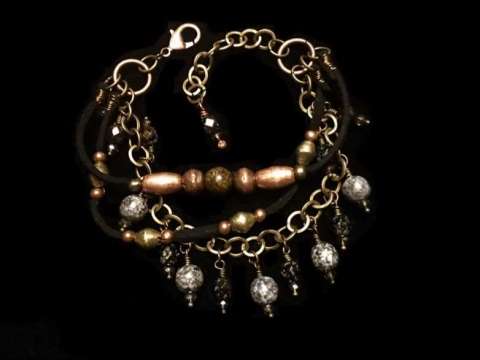 Mixed Metal Bohemian Bracelet