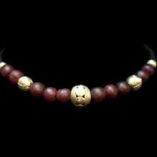 African Glass Choker