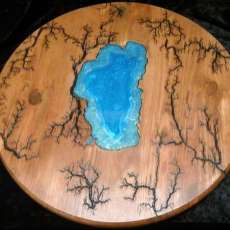 Custom LAKE Tahoe LAZY Susan Design