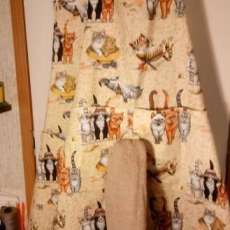 Kittens on the Beach Apron With Towel Holder