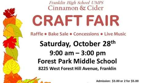 Cinnamon & Cider Craft Fair