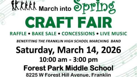 March Into Spring Craft Fair