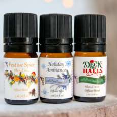 Holiday Themed Essential Oil Blends