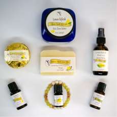 Lemon Refresh- Lemon Lemongrass- Scrub, Soap, Spray, Essential Oil and Blend, Stramer, Aromatherapy Bracelet