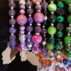 Semi-Precious Gemstone Crystal Bracelets