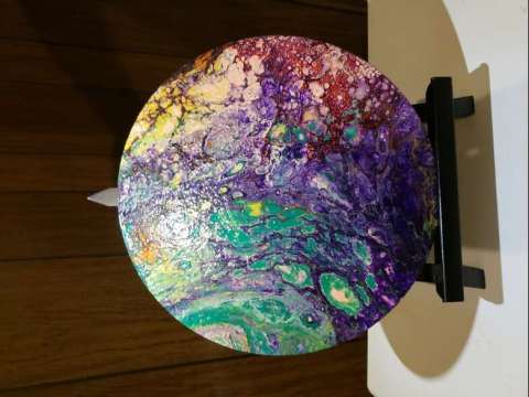 Planet Record Painting