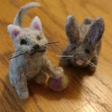 Needle Felted Animals