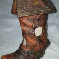 Boot Birdhouse