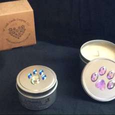 Jeweled Tins With Gift Box
