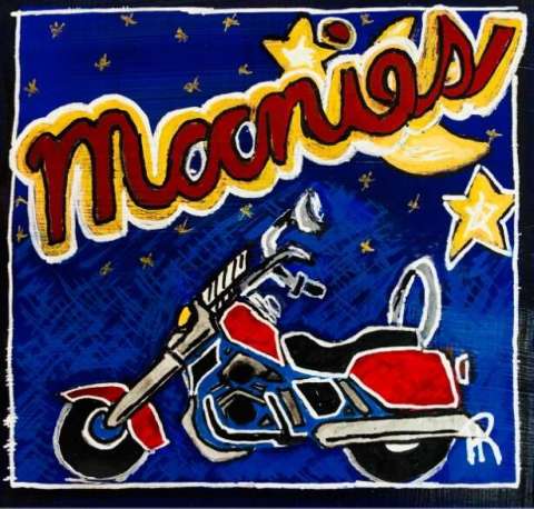 Custom Tile For the Moonies Gang at the Neon Moon
