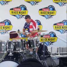 Chuck at Food City Family Race Night 2019